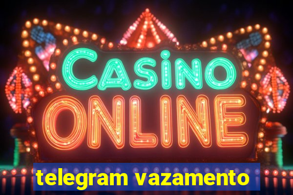 telegram vazamento